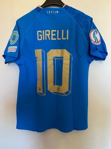 Girelli's Italy Match-Issued Shirt, Women's Euro 2022