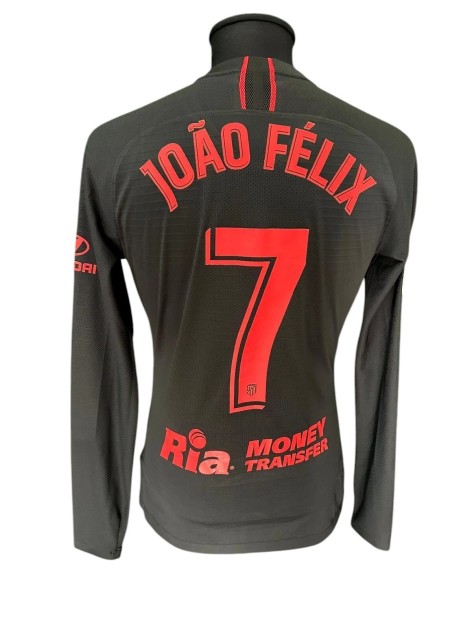 Joao Felix's Atletico Madrid Match-Worn Shirt, 2019/20