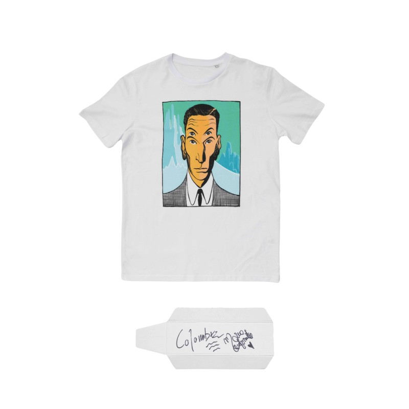 Colombre's Illustrated T-shirt, donated for Sanremo 2026
