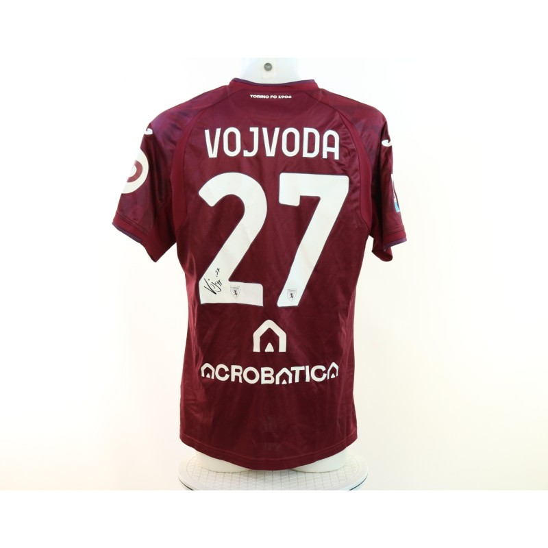 Maglia Vojvoda unwashed Udinese vs Torino 2024 - Autografata