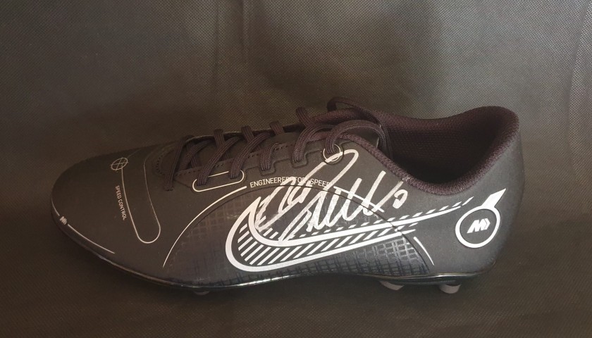 Scarpino da calcio autografato da Cristiano Ronaldo