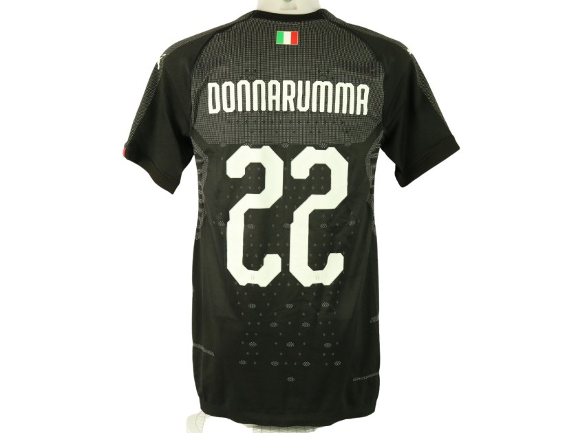 Donnarumma's Italy Match Shirt, 2018/19 - Patch 120° Anniversary
