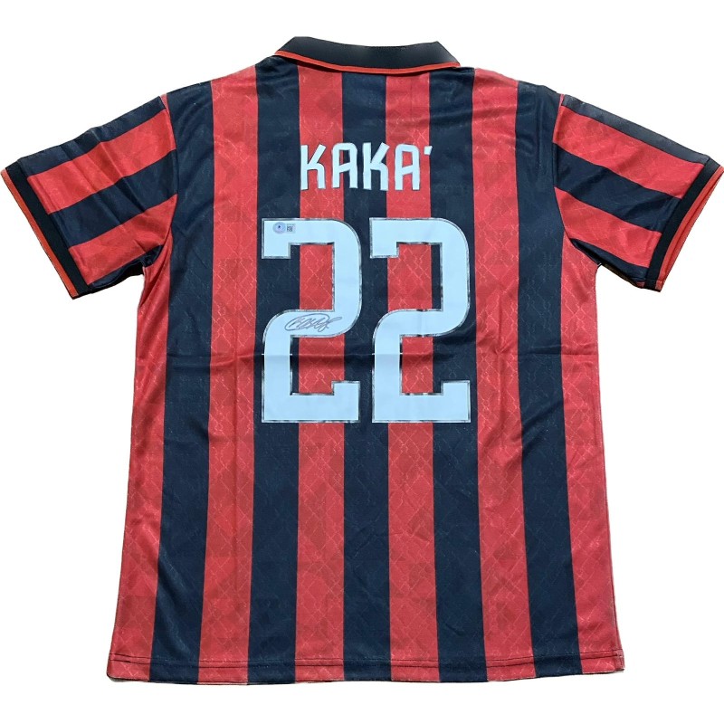 Kaka's AC Milan 1995/96 Signed Replica Shirt