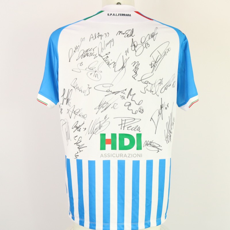 SPAL Match Shirt, 2023/24 - Signed by the players