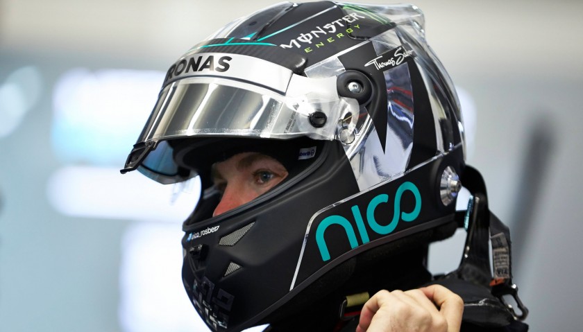Nico Rosberg Replica Helmet Signed by the Pilot