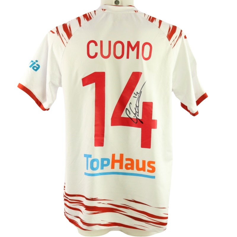 Cuomo's Unwashed Signed Shirt, Bari vs Sudtirol 2023 