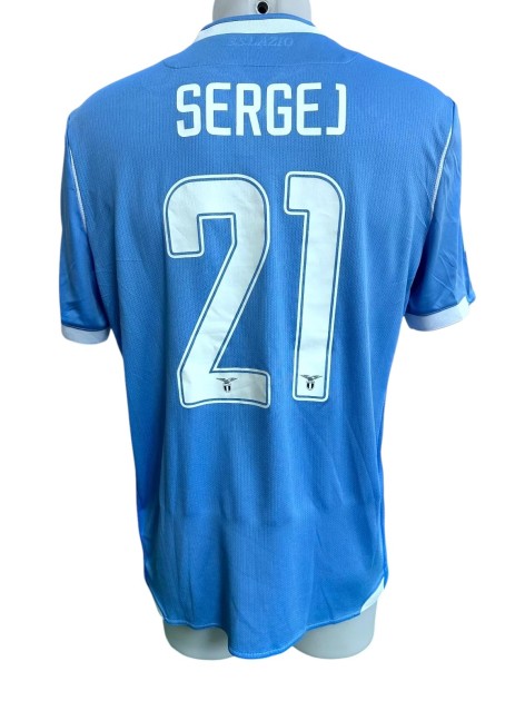 Maglia Milinkovic-Savic unwashed Lazio vs Roma 2019