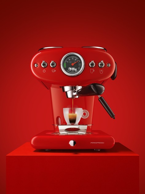 Illy X1 Iperespresso Coffee Machine – 1935 Anniversary Edition – Red Color