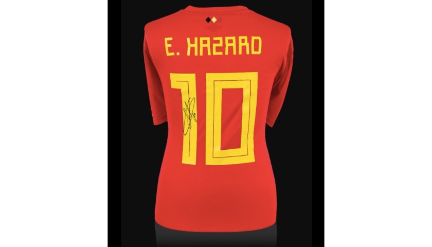 Hazard's Belgium 2018 Shirt, Signed