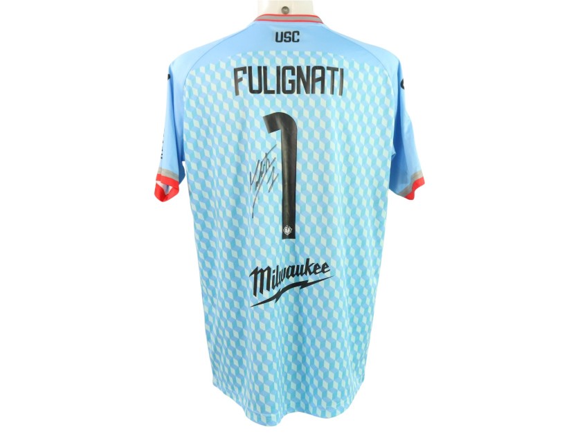 Fulignati's Signed Unwashed Shirt, Cremonese vs Salernitana 2024