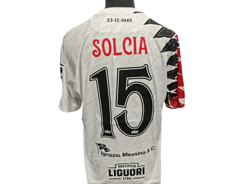 Solcia's Comemmorative Match-Worn Shirt + Shorts, Latina vs Sorrento 2026 - 80th Anniversary with RF78 Patch