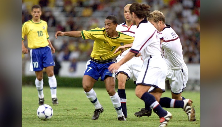 Ronaldinho's Official Brazil Signed Shirt, 1998/99