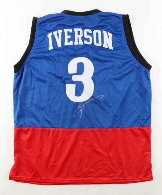 Allen Iverson Signed Philly "City Edition" Jersey