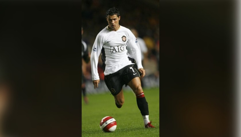 Maglia ufficiale Ronaldo Manchester United 2006/07 - Autografata -  CharityStars