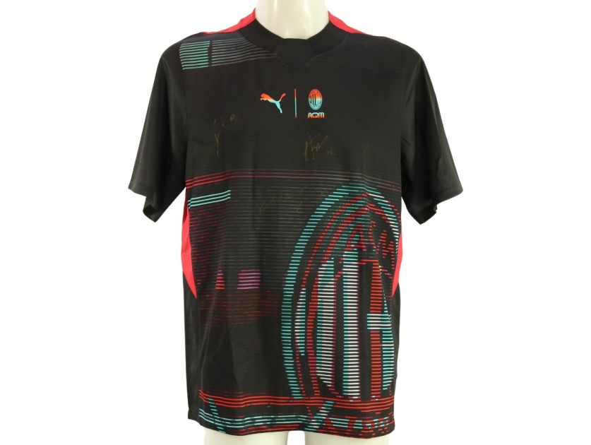 Official AC Milan E-Sports Shirt, 2022/23 - Signed by the Players