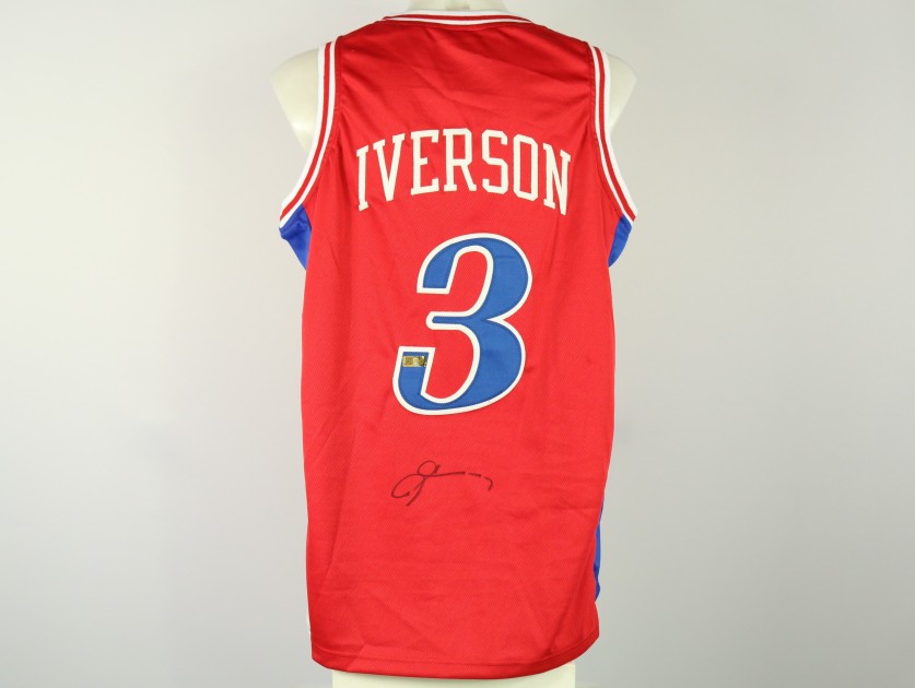 Iverson Official Signed Jersey