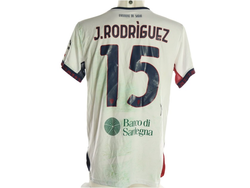 Rodriguez's Signed Unwashed Shirt, Inter vs Cagliari 2026