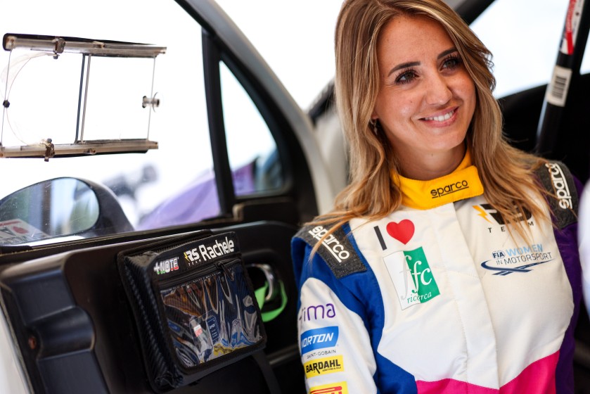 Worn and autographed rally race suit, driver Rachele Somaschini - Italian Rally Championship 2023