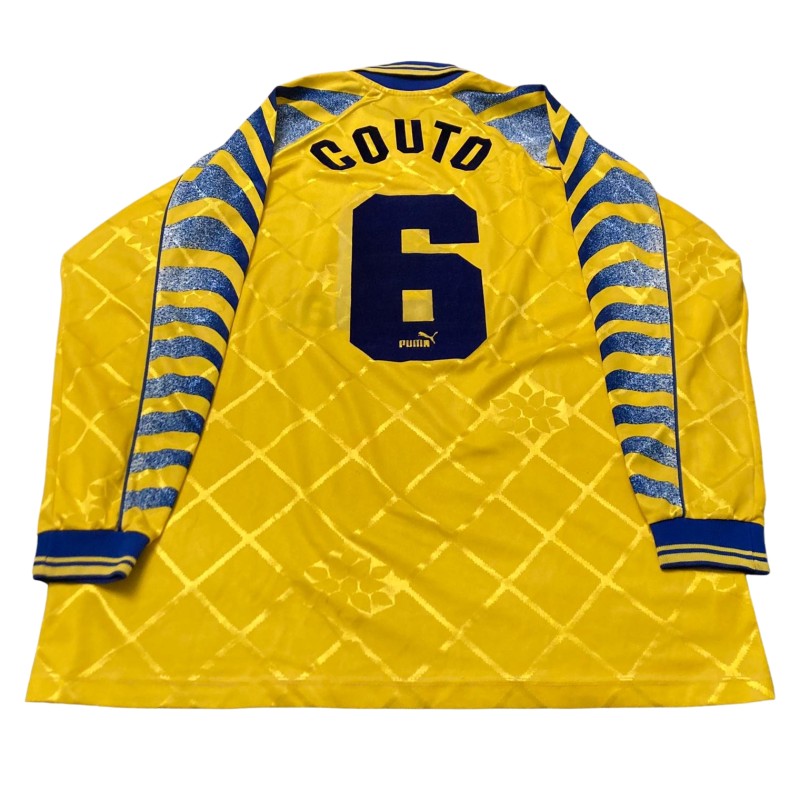 Couto's Match-Worn Shirt Juventus vs Parma 1996