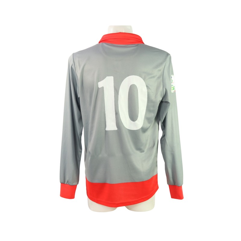 Buonaiuto's Match-Issued Shirt, Cremonese vs Pisa 2024 - Special Edition "110 Anni in grigiorosso"