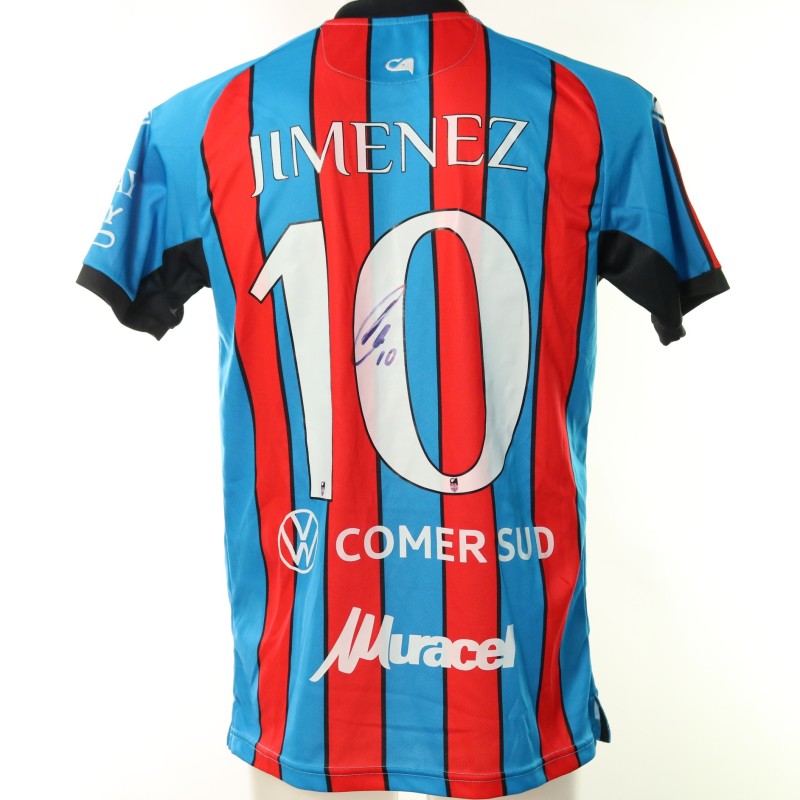 Jimenez's unwashed Signed Shirt, Catania vs Trapani 2024 