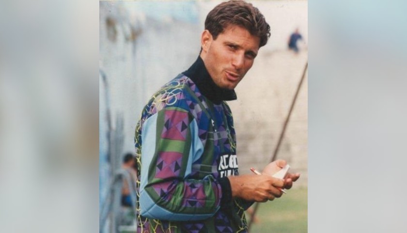 Taglialatela's Napoli Signed Match Shirt, 1995/96