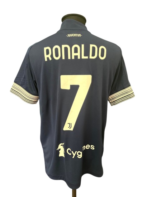 Cristiano Ronaldo's Lazio vs Juventus Issued Shirt, 2020