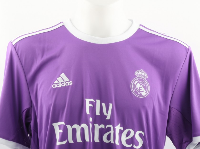 Maglia Home ufficiale Oro Ronaldo firmata e incorniciata