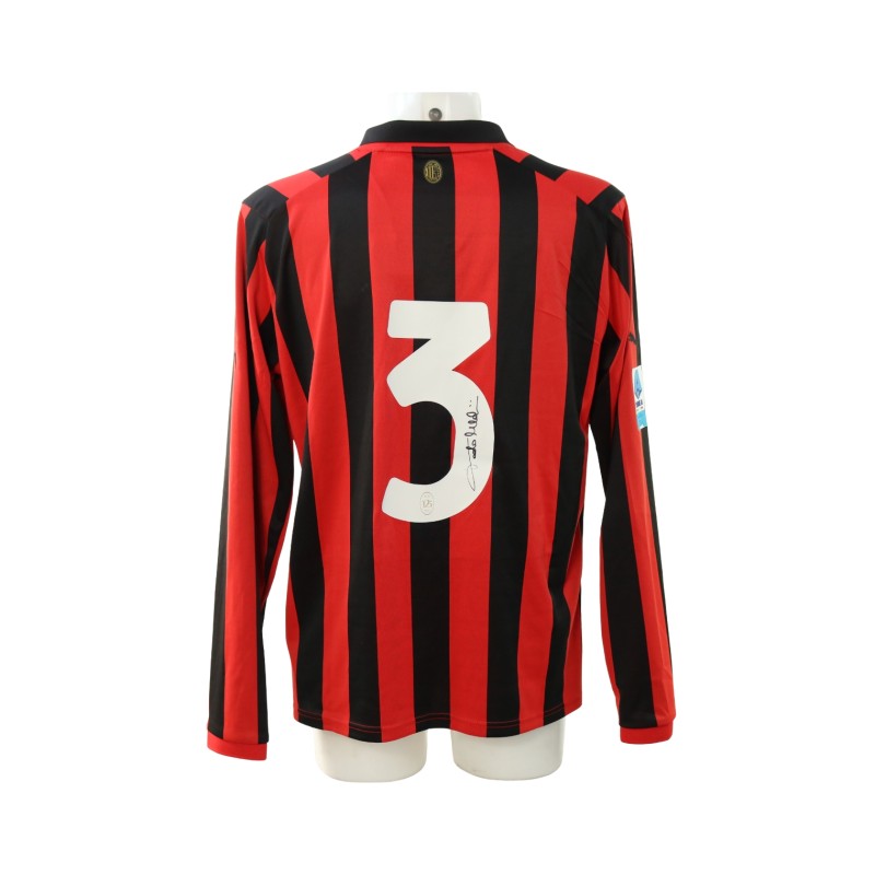 Maldini's Official Milan Signed Shirt, 2024/25 - 125th Anniversary