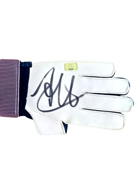 Guanto Gara Portiere Adidas - Autografato da Christian Abbiati