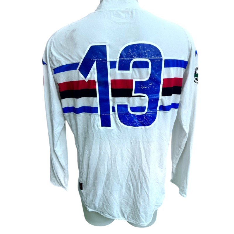 Sampdoria Primavera Match-Worn Shirt, 2008/09