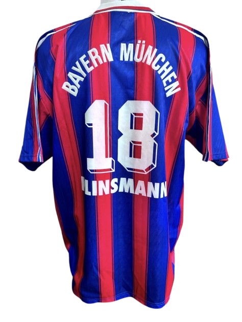 Klinsmann's Bayern Munchen Match-Worn Shirt, 1995/96