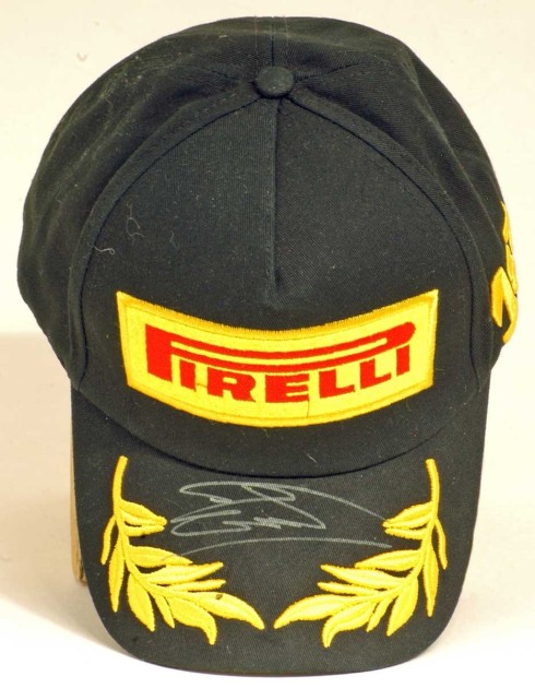 David Coultard Signed Pirelli Cap  