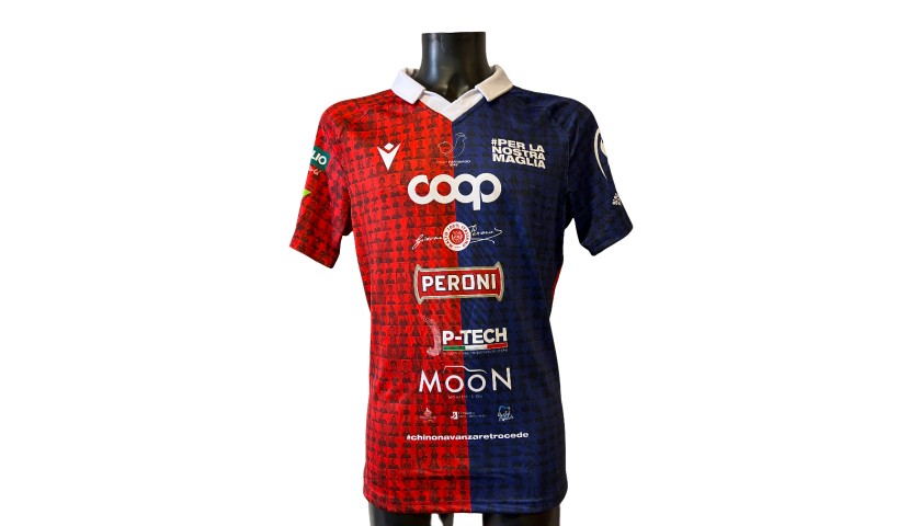 Rugby Parabiago Worn Match Shirt, 2021/22 - Signed by the Squad