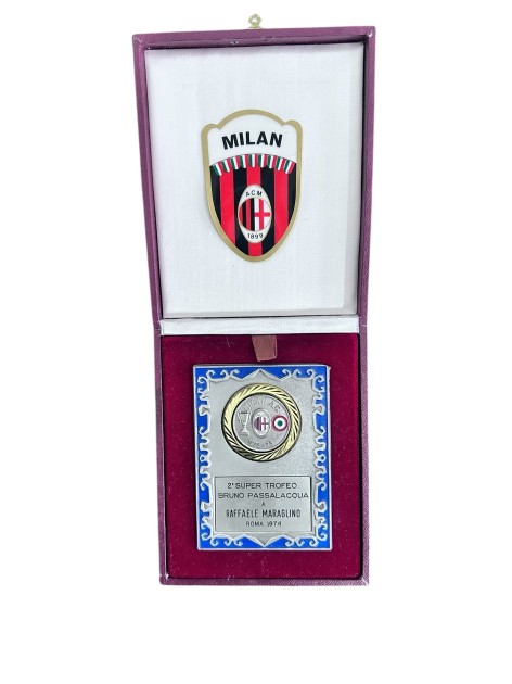 Milan's Official Medal, Bruno Passalacqua Tournament Winners 1974