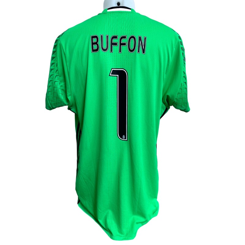 Buffon's Match-Issued Shirt, Juventus vs Lazio - Tim Cup Final 2017