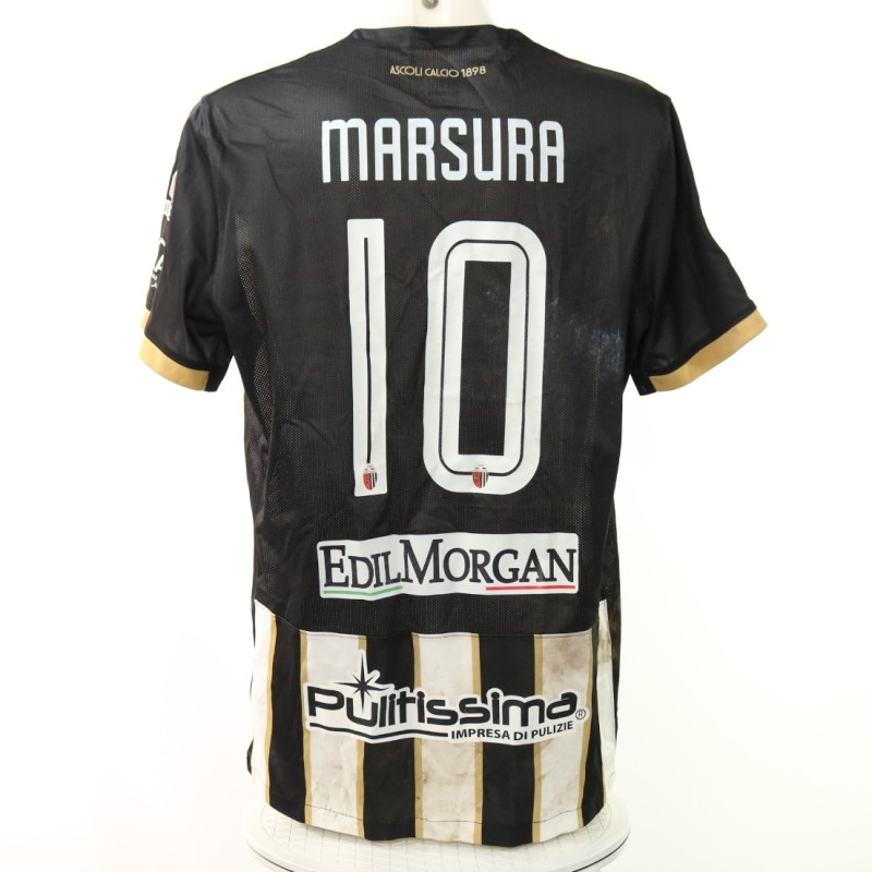 Marsura's Ascoli vs SPAL Comemmorative Unwashed Shirt, 2024