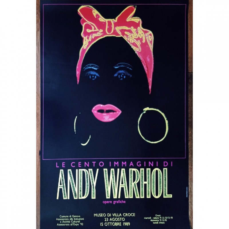 "Mammy" Museo Di Villa Croce 1989 Poster by Andy Warhol