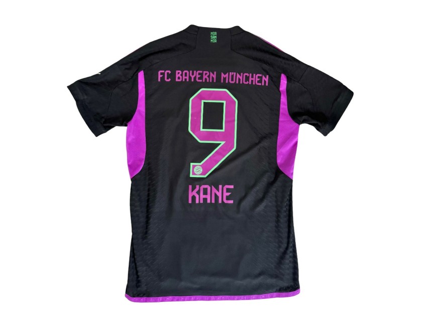 Harry Kane's FC Bayern Munich 2023/2024 Unwashed Shirt, vs Borussia Mönchengladbach