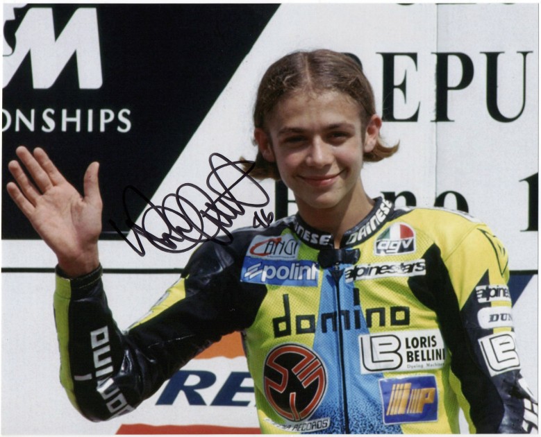 Valentino Rossi - Fotografia Autografata