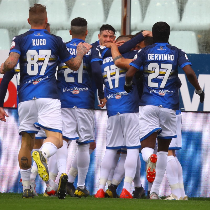 Rigoni's Worn Shirt, Parma-Sampdoria - #Blucrociati