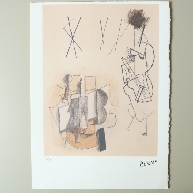 Pablo Picasso Signed Lithograph