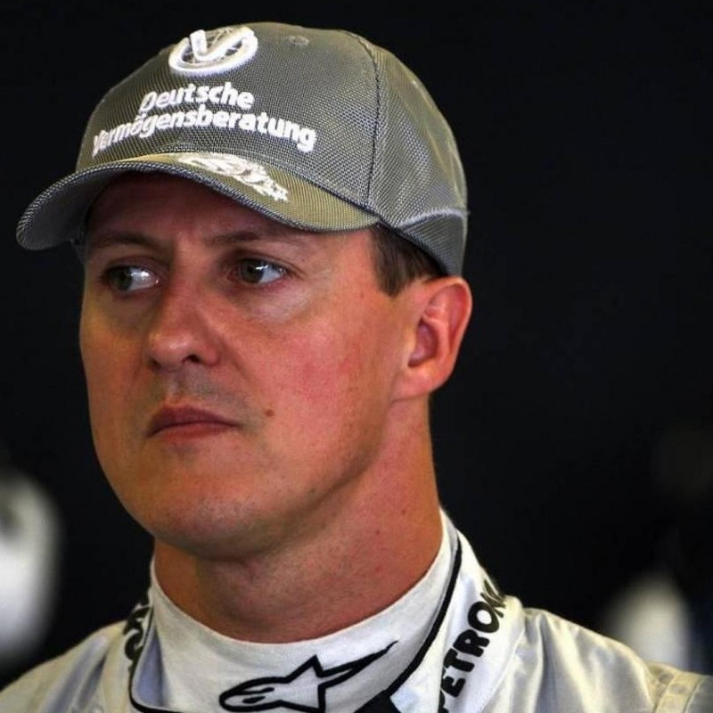 DVAG Driver's Cap 2010 Signed by Michael Schumacher