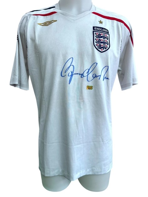 Cimelio Inghilterra - Foto 40x30 Cm Con Autografo Di Sir Geoff Hurst - Finale Mondiale 1966