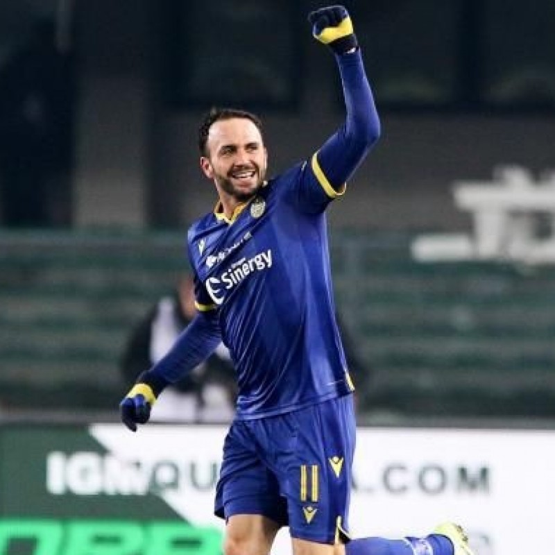 Giampaolo Pazzini's Hellas Verona Official Shirt - Limited Edition