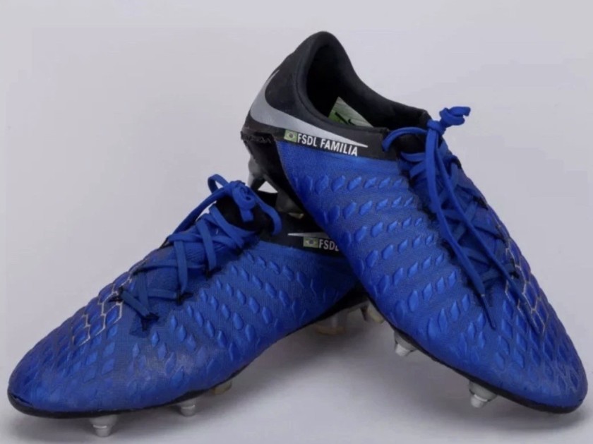 Malcom's FC Barcelona 2018 Champions League Match-Worn Boots vs Inter Milan