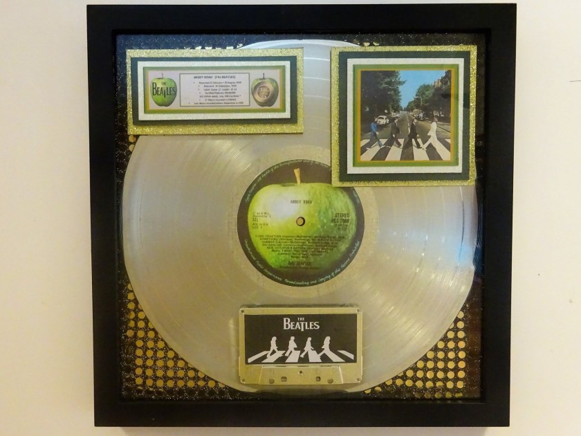 The Beatles 'Abbey Road' Platinum Award