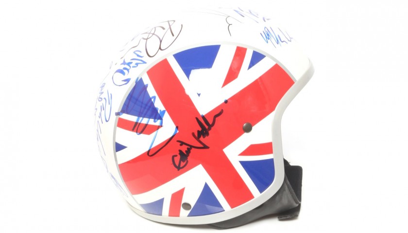The Who Tribute Signed Lambretta Helmet