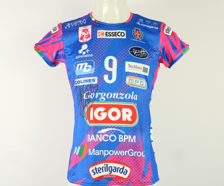 Prepared jersey of Caterina Bosetti Igor Gorgonzola Novara 2023 - Autographed