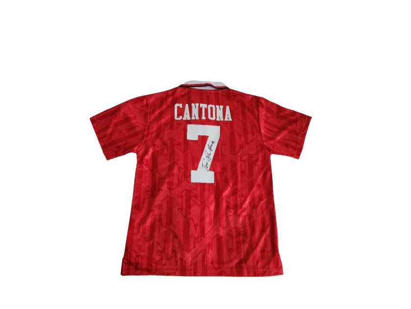 Eric Cantona's Manchester United 1992/94 Signed Shirt